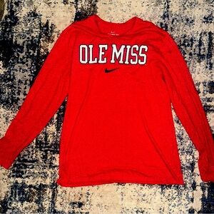 Large Nike Ole Miss Long Sleeve T-shirt